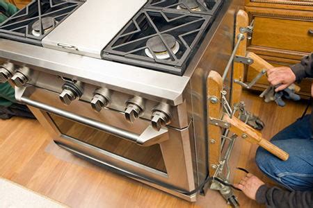 cost of installing gas range
